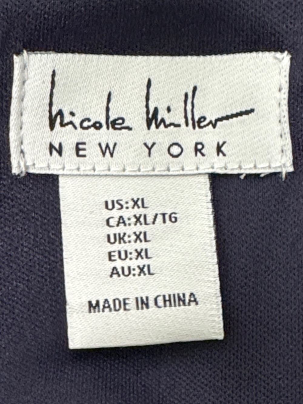 Nicole Miller New York Blue Floral Maxi Dress Size XL - Picture 7 of 11